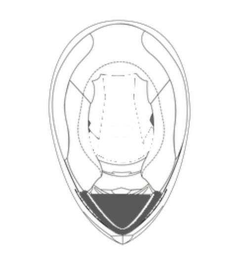 [AGV헬멧]K-1 턱마개